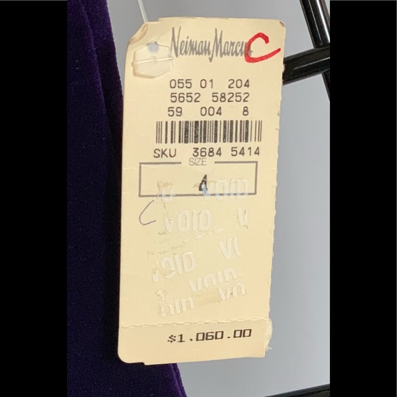 “HOST PICK” Vintage Escada Velvet Dress with Fabulous Sequin Detailing - Picture 3 of 3